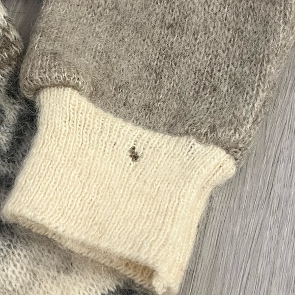 NWT DEADSTOCK Alafooss Icewool Knit Sheepwool Sweater - Picture 3 of 12